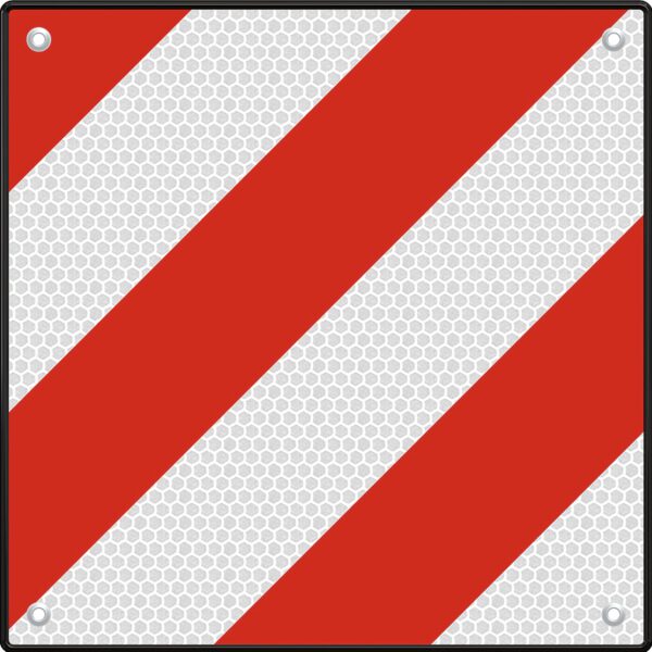 Warntafel- / Warnschildhalterung