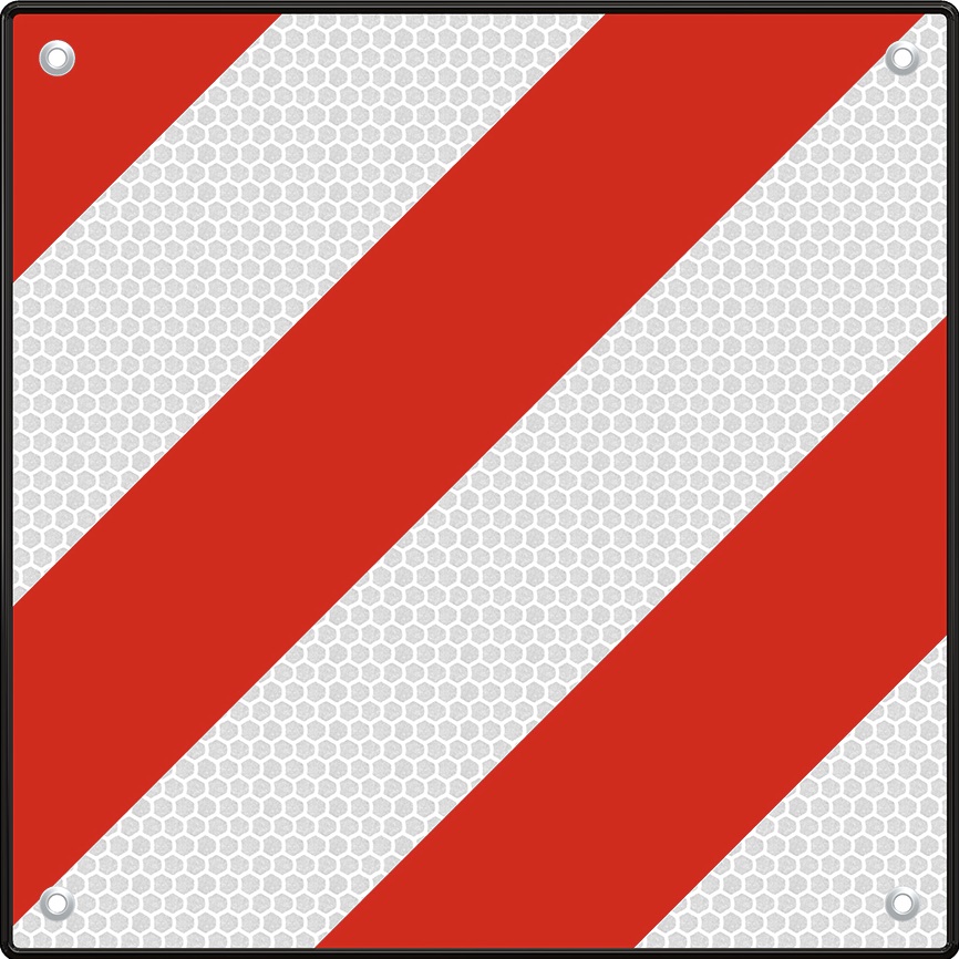 Warntafel- / Warnschildhalterung